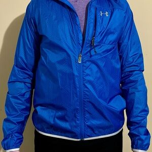 Under Armour Men’s Royal Blue Packable Windbreaker Jacket